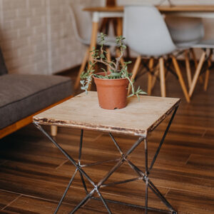 mesa de centro madera ecológica